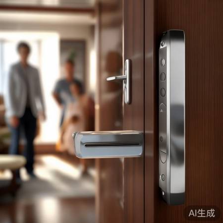 欧特朗指纹锁轻松添加指纹，安全便捷一步到位