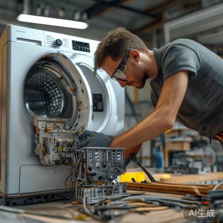 海尔洗衣机插座拆卸教程