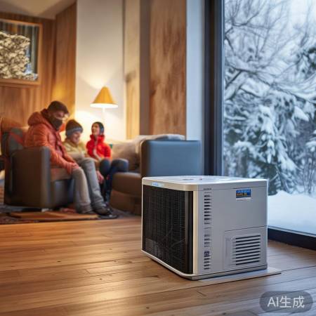 空气能热泵：绿色节能，冬季供暖新选择，家庭供暖新革命