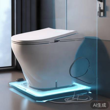 智能马桶充电方式：充电座与内置