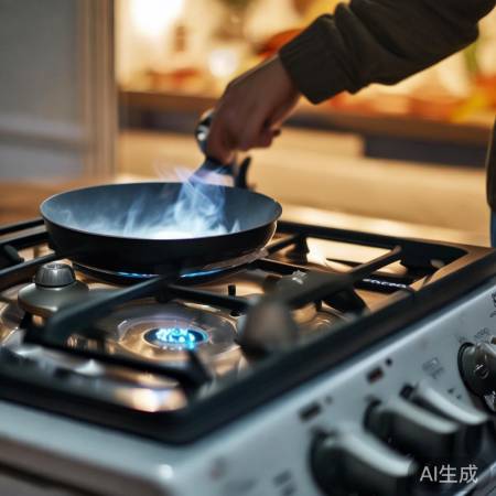 厨房安全警惕记