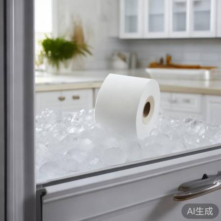 卫生纸存冰箱，夏季使用更卫生