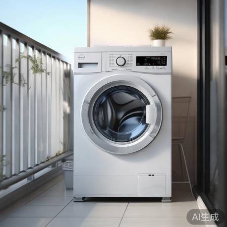 阳台洗衣机尺寸图：实用选购指南