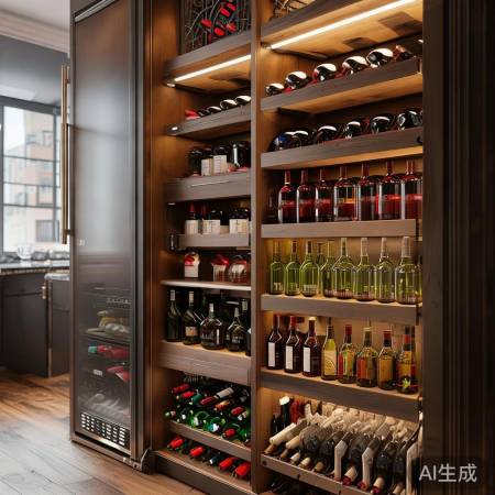 酒柜空间规划合理