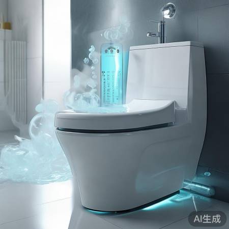 智能马桶泡泡消毒除异味