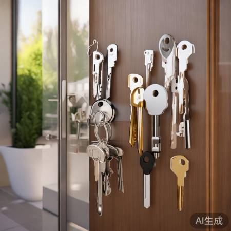 王力防盗门磁性钥匙，轻松开启安全生活