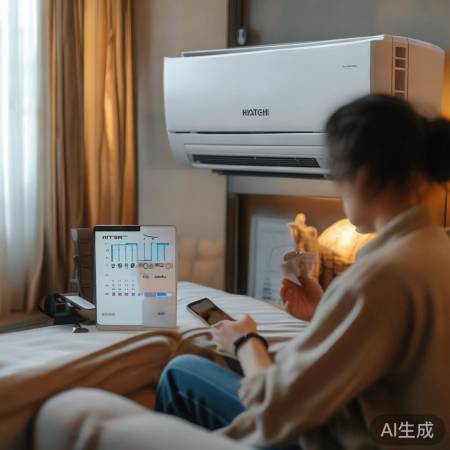 日立空调，预约维修，不扰您休息