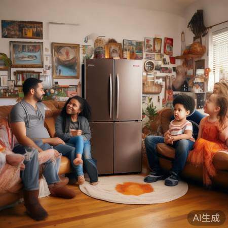 爵士棕冰箱调色技巧分享：轻松打造个性化家居风格