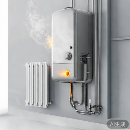 壁挂炉供暖原理图