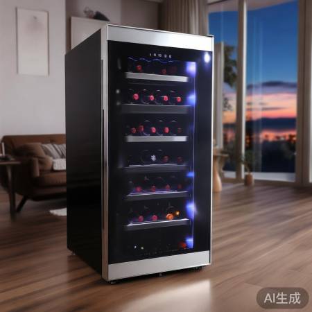 海尔智能红酒柜，温控佳，现代风