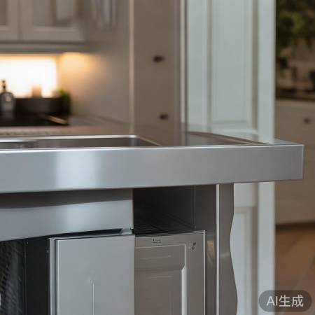 洗衣机铝合金柜台：耐用美观的选择