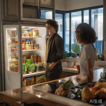 刘恺乐冰箱挑战，揭秘明星日常饮食