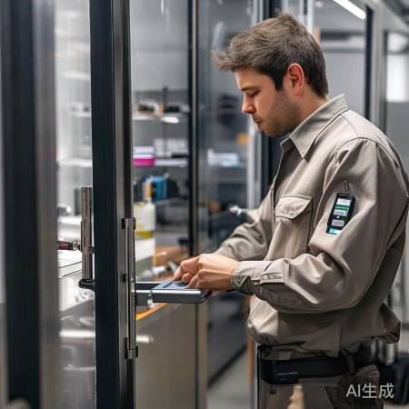 专业认证,严格规范指纹锁维修