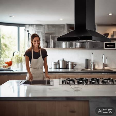 万田抽油烟机,低噪音烹饪