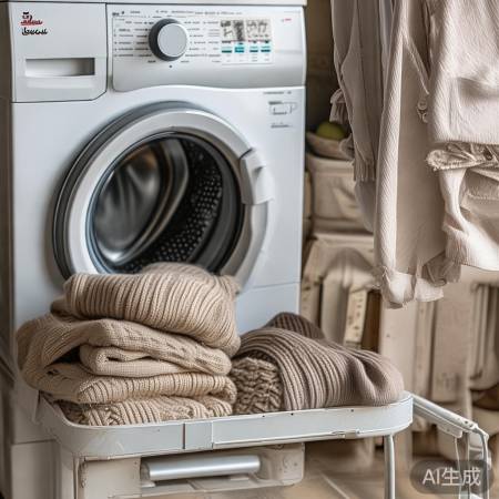 斯麦格洗衣机售后服务报修电话教大家，洗衣机烘干放什么最合适？