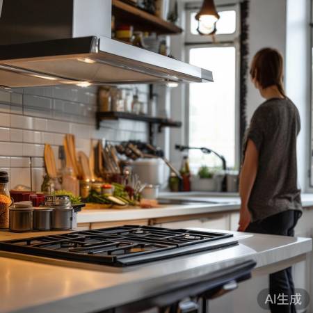 燃气灶近,油烟机近,烹饪更便捷