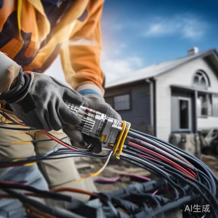 水电连接,谨慎操作