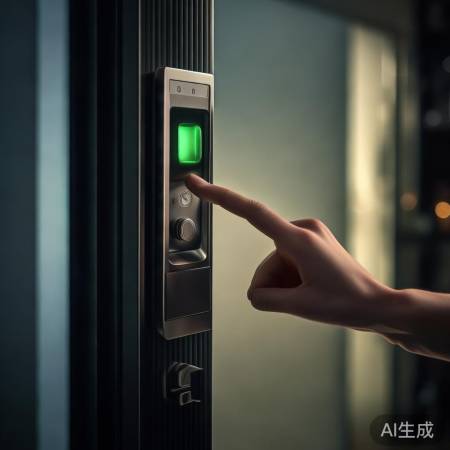 指纹锁速度慢，湿手影响小