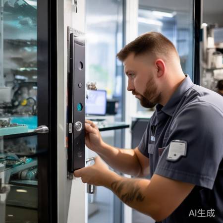 专业认证,严格规范指纹锁维修