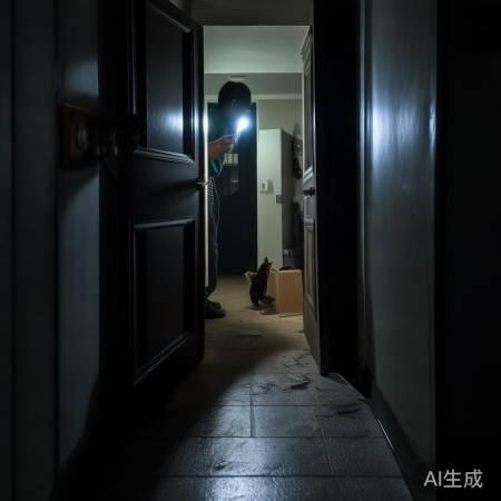 开启门前,先确认门后安全