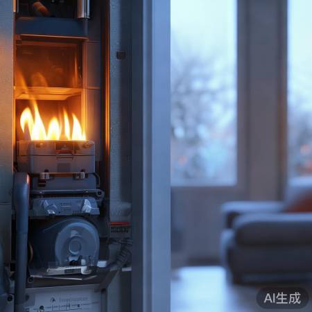 壁挂炉调试:观察火焰颜色