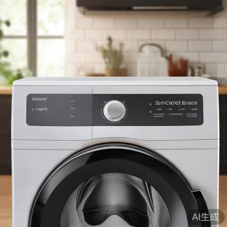 三星洗衣机故障快修中心阐明←洗脱烘一体洗衣机:小巧空间大用途