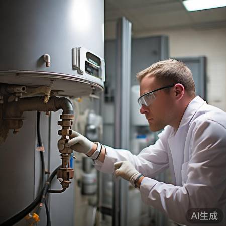 定期检查热水器阀