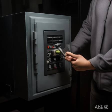 输入密码,门自动开启