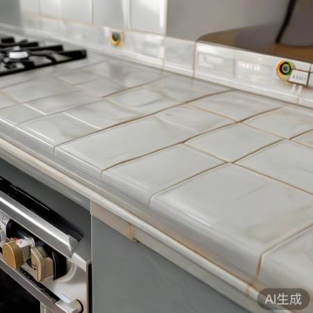 燃气灶瓷砖高510cm，美观实