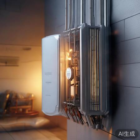 爱客多壁挂炉修护热线告诉你（壁挂炉标识CAD图解：全面了解壁挂炉部件与安装技巧）