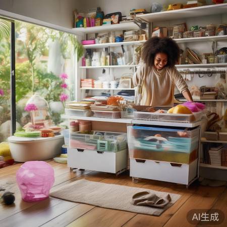 分享收纳技巧，期待下期见！