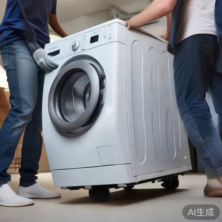 安全搬运洗衣机