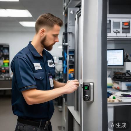 专业认证,严格规范指纹锁维修