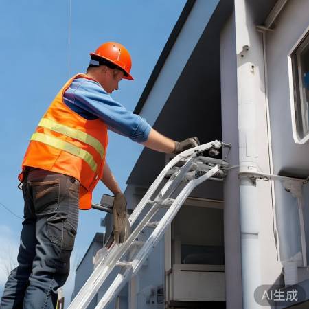 检查室外机位置及排水