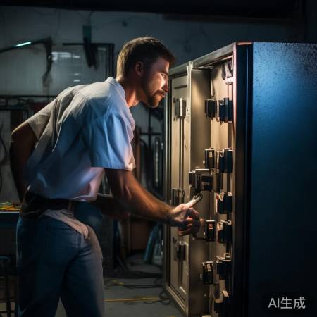 黑石保险柜厂专业售后客服普及〖揭秘徒手打开保险柜：惊险刺激的电影体验〗