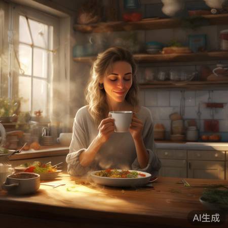 忙后品茶乐享时光