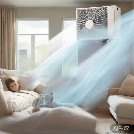 家用空气能制冷，凉爽静音节能