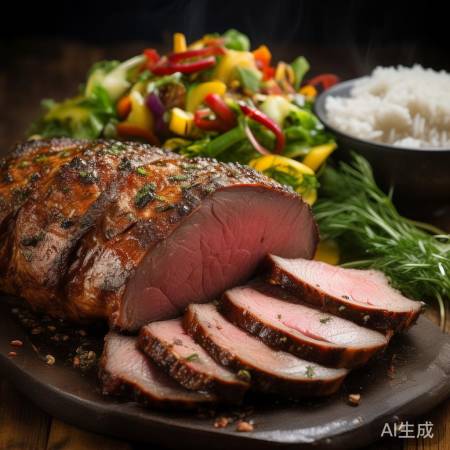 金黄羊肉，香鲜可口