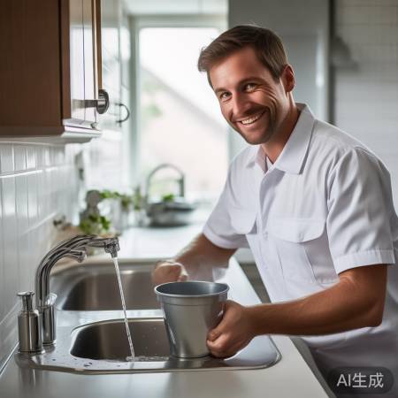 修理后测试,确保无漏水