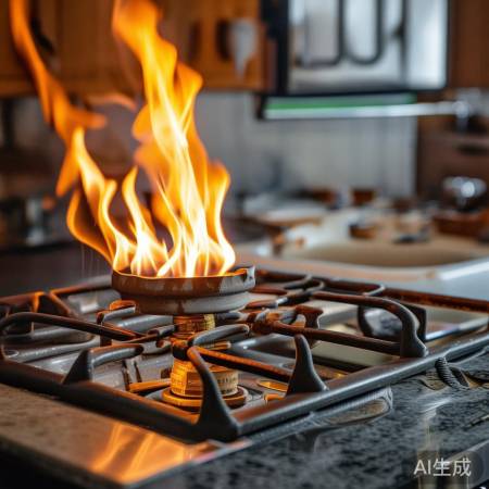 燃气不稳定,检查表阀或联系公司