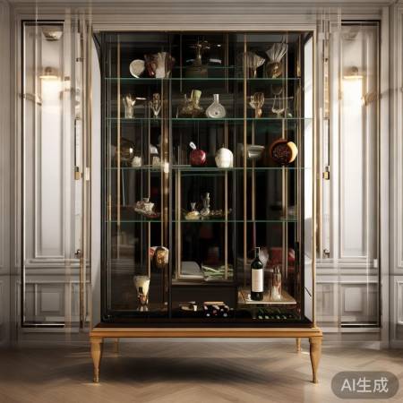 科思德酒柜总部官网400电话阐明♛现代轻奢酒柜摆件，红酒托彰显品味生活