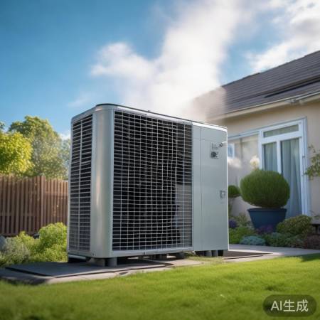 空气能热水器，节能又快！