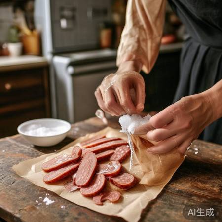 美菱冰箱400服务团队分解_腊肠保存技巧：冰箱放盐的奥秘