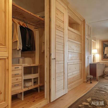 三星空调报修专线交流#中央空调衣柜巧设假墙，空间利用两不误