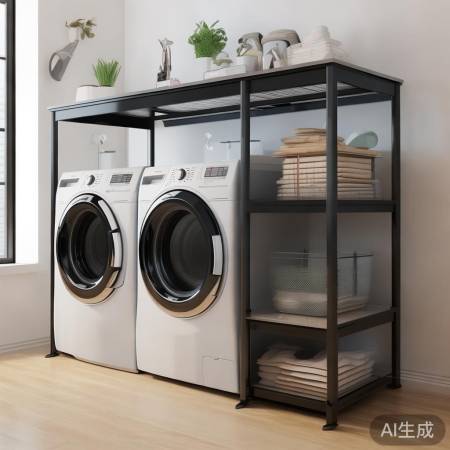 ZZ底座，多功能洗衣收纳架