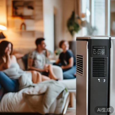 空调除湿,夏日清爽