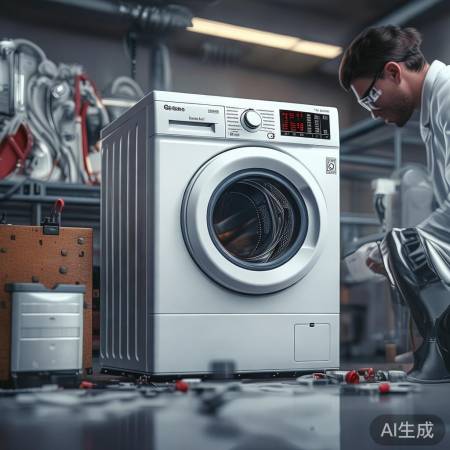 达米尼洗衣机故障速修详述#LG洗衣机E7故障代码e7解决方法详解