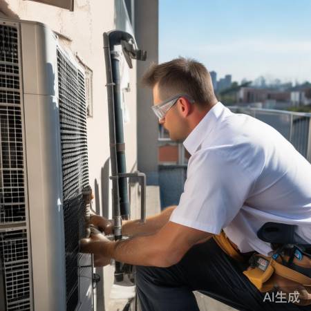 空调安装需专业，防积水。