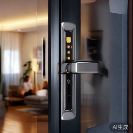 指纹锁,智慧守护门