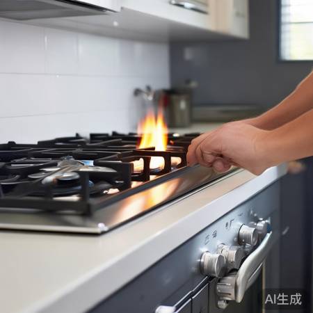 燃气灶恢复使用